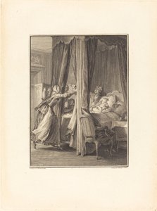 Śmierć Julie autorstwa Robert Delaunay after Jean Michel Moreau