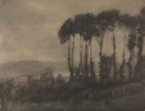 Praca z kamerą: Dolina Touques, 1906.