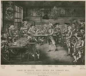 Court of Equity, Belle Savage Inn, Ludgate Hill, Londyn