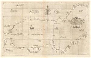 Mapa zachodniej części Morza Śródziemnego i Gibraltaru z 1646 r. autorstwa Roberta Dudleya autorstwa Robert Dudley