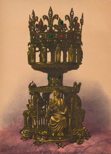 Kapliczka srebrna pozłacana, 1893 r. autorstwa Robert Dudley