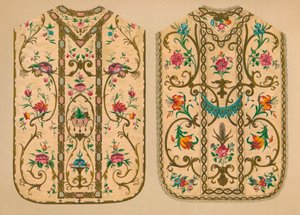 Haftowane ornaty Luigi & Ersilia Martini, 1893. autorstwa Robert Dudley