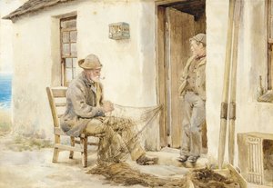Naprawianie sieci, Skye autorstwa Robert E. Groves