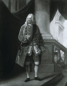 Jerzy II (1683-1760) autorstwa Robert Edge (after) Pine
