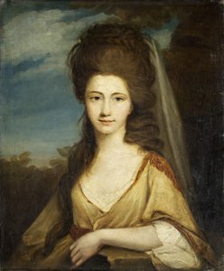 Lady Elizabeth Compton (olej na płótnie) autorstwa Robert Edge Pine