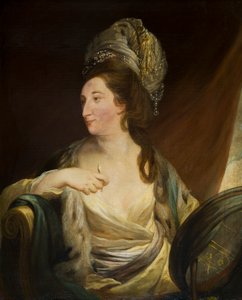 Portret Elizabeth Simpson, Lady Bridgeman (1735-1806), ok. 1750-88 (olej na płótnie) autorstwa Robert Edge Pine