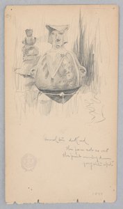 Słoik ceramiczny autorstwa Robert Frederick Blum