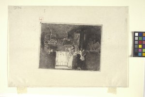 Poniedziałkowy poranek, Holandia (tusz) autorstwa Robert Frederick Blum