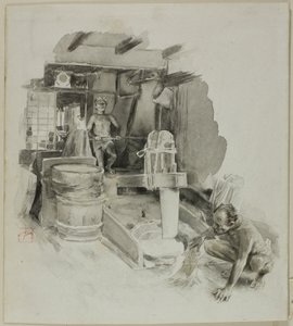 Pestling the Paddy autorstwa Robert Frederick Blum