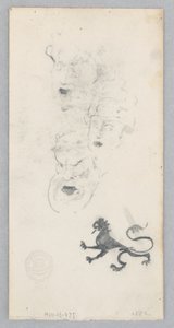 Szalony lew autorstwa Robert Frederick Blum