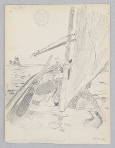 Żaglówka autorstwa Robert Frederick Blum
