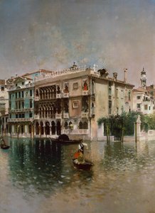 Canal Grande, Wenecja autorstwa Robert Frederick Blum