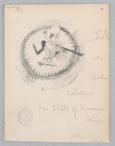 Tarcza Wojenna Navajo autorstwa Robert Frederick Blum