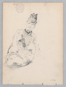 Kobieta autorstwa Robert Frederick Blum