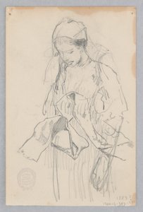 Kobieta autorstwa Robert Frederick Blum