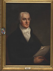 Portret Joela Barlowa (olej na płótnie)