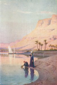 Gibel Kasr-es-Saad, c1880, 1904 autorstwa Robert George Talbot Kelly
