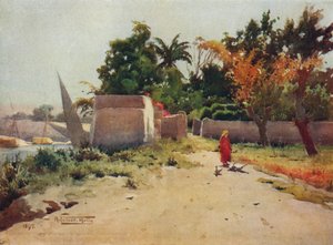 Na wyspie Rhoda, ok. 1880, 1904 autorstwa Robert George Talbot Kelly