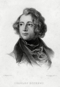Charles Dickens, autor angielski, c1870s