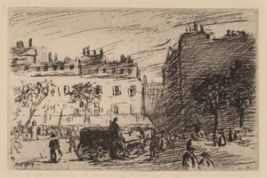 Paryska scena uliczna autorstwa Robert Henri