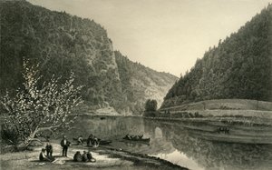 „Delaware Water Gap”, 1872. autorstwa Robert Hinshelwood