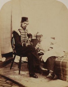 Lockart, 31 Pułk Piechoty (Huntingdonshire), 1856 (zdjęcie w sepii)