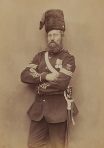 Sierżant Glasgow, Royal Artillery, 1856 (zdjęcie w sepii)