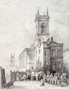 Wiadukt Holborn, Londyn, c1865