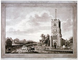 Kościół St Mary, Putney, Wandsworth, Londyn, 1783.
