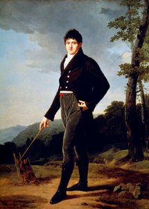 Portret hrabiego Andrieja Bezborodki, 1804 r. autorstwa Robert Lefevre