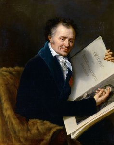 Portret Dominique-Vivant Denona 1747-1825 autorstwa Robert Lefevre