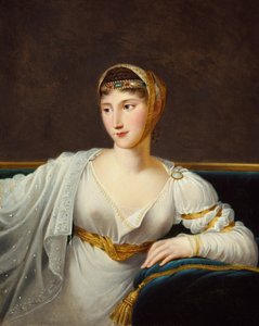 Portret księżniczki Pauliny Borghese, żony generała Leclerca (olej na płótnie) autorstwa Robert Lefevre