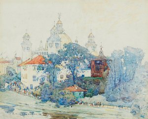 Hala Przemysłowa, Międzynarodowa Wystawa Glasgow autorstwa Robert McGowan Coventry