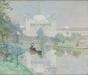 Hala Przemysłowa, Międzynarodowa Wystawa Glasgow autorstwa Robert McGowan Coventry