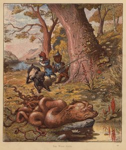 The Kitten Pilgrims: The Worm Lenistwo (kolor lito) autorstwa Robert Michael Ballantyne