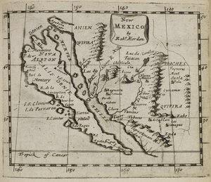 Maps.C.39.a.11, mapa 57 Nowy Meksyk autorstwa Robert Morden