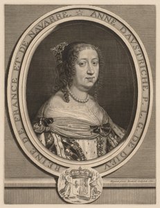 Anna Austriacka, królowa Francji autorstwa Robert Nanteuil