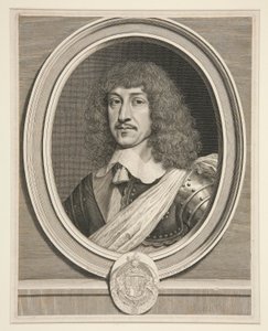Bernard de Foix de la Valette, książę ?pernon (1592-1661) autorstwa Robert Nanteuil
