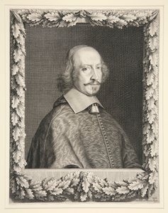 Kardynał Jules Mazarin autorstwa Robert Nanteuil