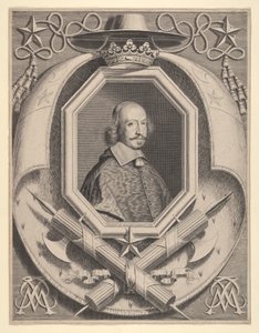 Kardynał Jules Mazarin autorstwa Robert Nanteuil