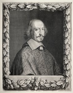 Kardynał Mazarin autorstwa Robert Nanteuil