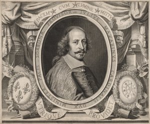 Kardynał Mazarin autorstwa Robert Nanteuil