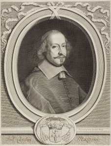 Kardynał Mazarin autorstwa Robert Nanteuil