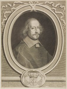 Kardynał Mazarin autorstwa Robert Nanteuil