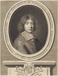 Kardynał de Bouillon autorstwa Robert Nanteuil