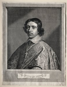 Kardynał Retz, 1650. autorstwa Robert Nanteuil