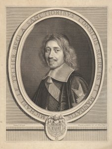 Kanclerz Michel IV Le Tellier, ca. 1661. autorstwa Robert Nanteuil