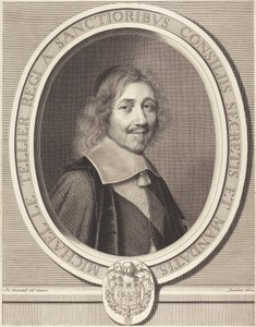 Kanclerz Michel Le Tellier autorstwa Robert Nanteuil