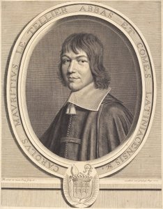 Charles Maurice Le Tellier autorstwa Robert Nanteuil