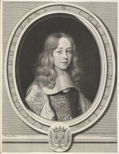 Charles dOrléans-Longueville, hrabia Dunois, 1660. autorstwa Robert Nanteuil